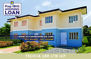 Felicia House Model - 3-Bedroom Townhouse for Sale in Cavite