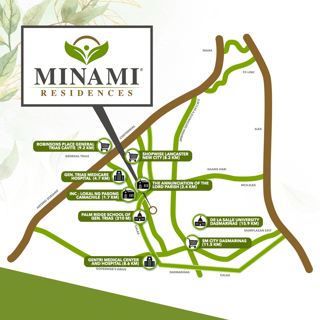 Minami Residences Location Minami Residences Location