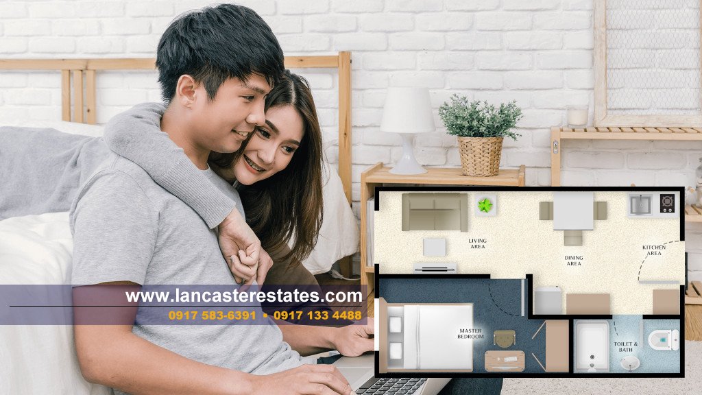 1-Bedroom Condo in Westwind Condominiums - 1-Bedroom Family Condo for Sale in Cavite 1-Bedroom Unit - Westwind Condominiums