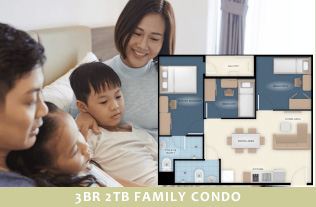 3-Bedroom Unit - Westwind Condominiums - 3-Bedroom Family Condo for Sale in Cavite